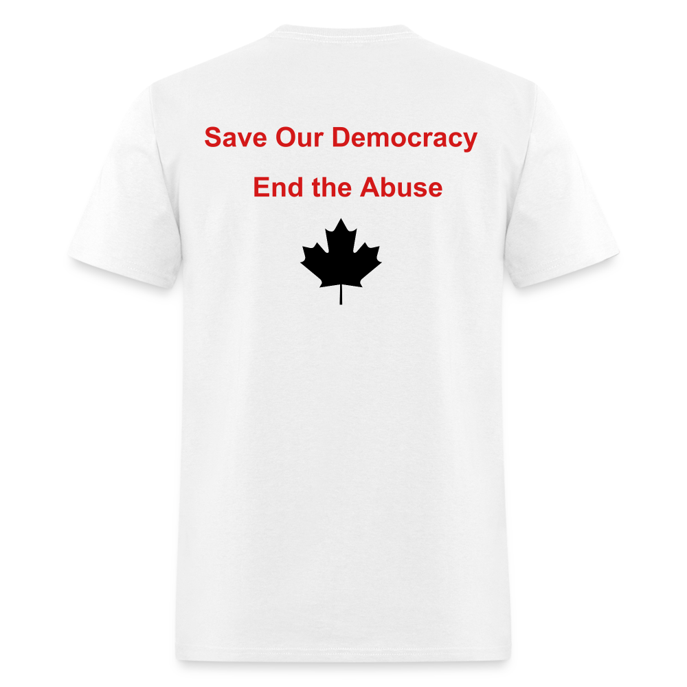 Dissident Canada T-Shirt Away Colours - white