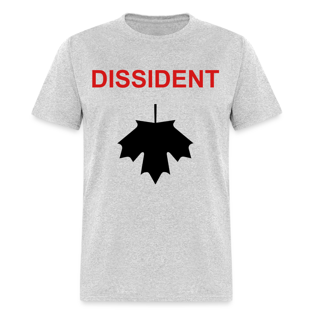 Dissident Canada T-Shirt Away Colours - heather gray