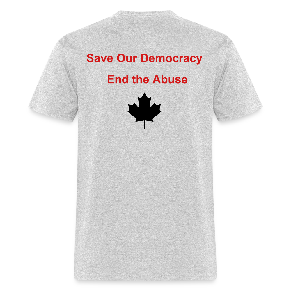 Dissident Canada T-Shirt Away Colours - heather gray