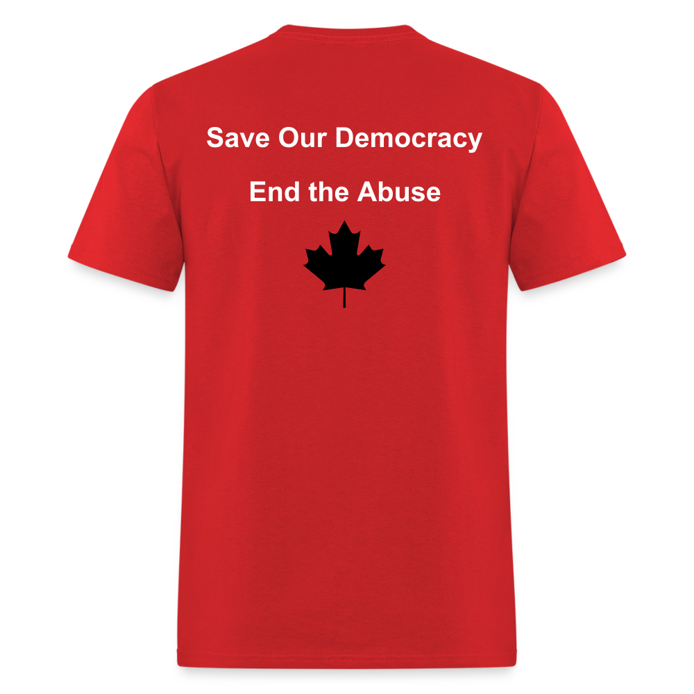 Dissident Canada T-Shirt Classic Home Red - red