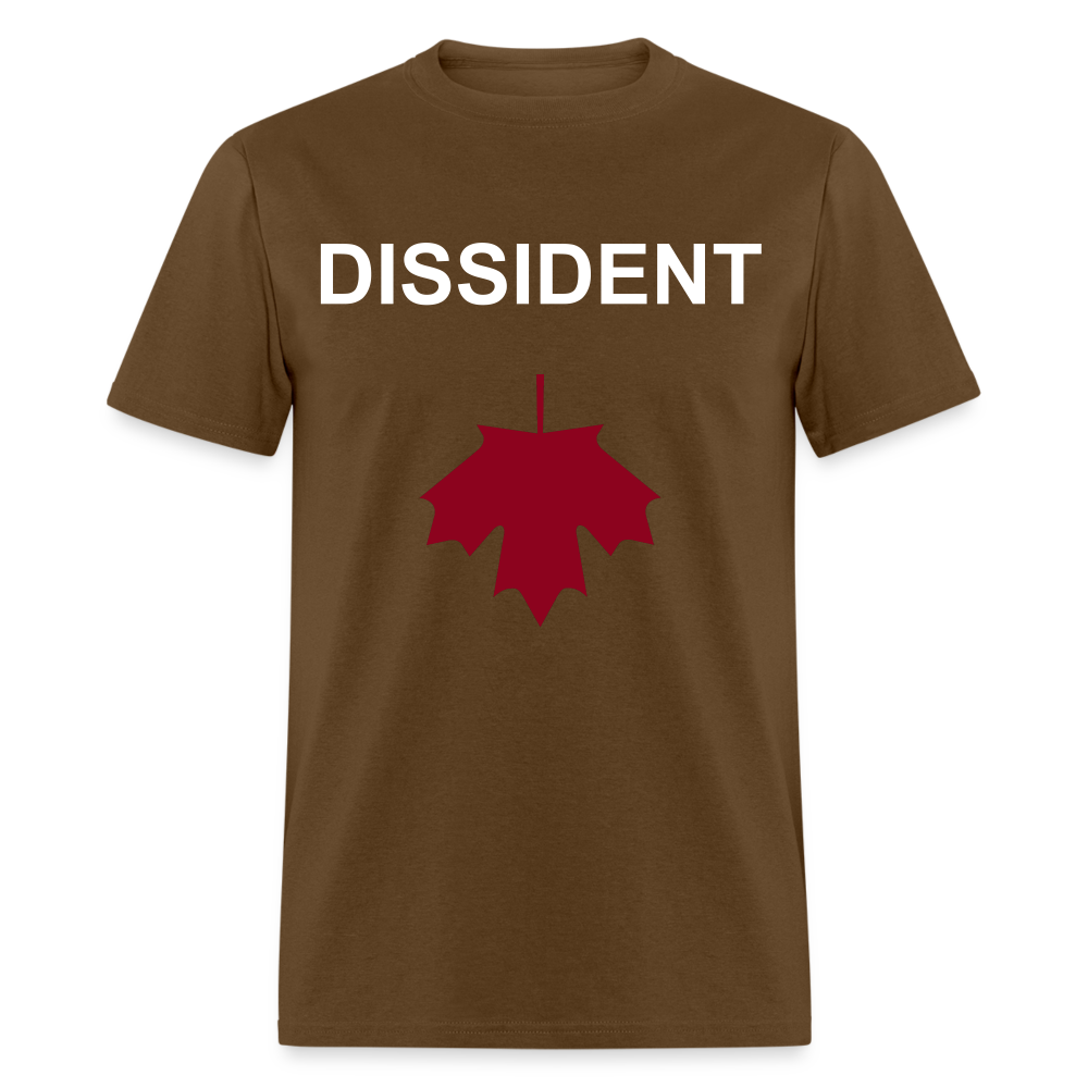 Dissident Canada T-Shirt Third Jersey - brown