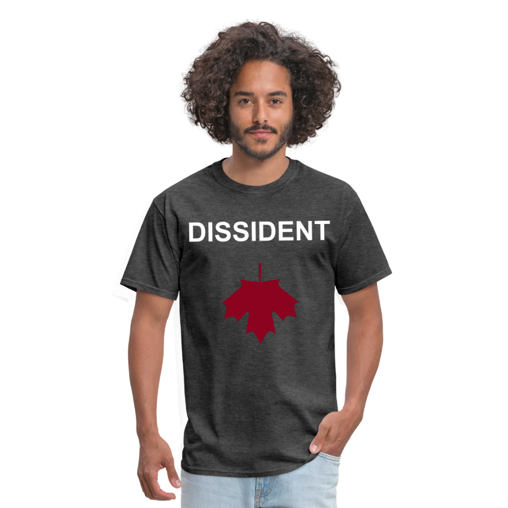 Dissident Canada T-Shirt Third Jersey - heather black