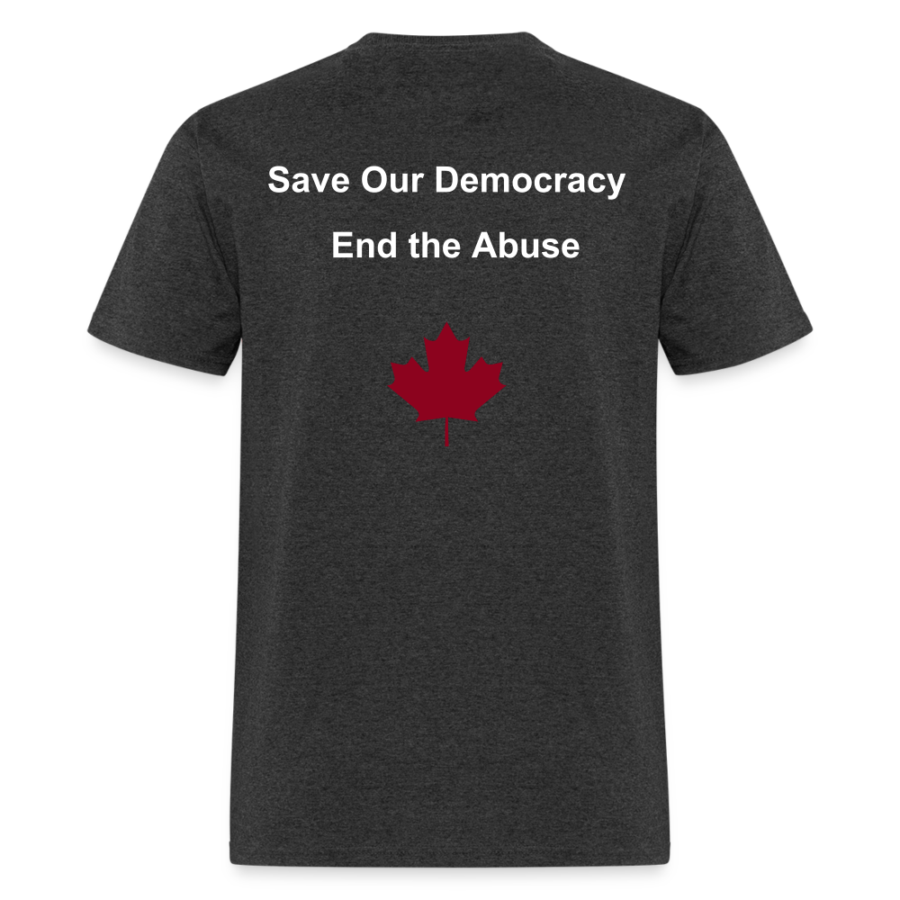 Dissident Canada T-Shirt Third Jersey - heather black