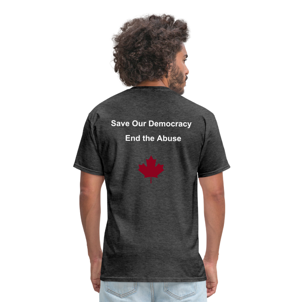 Dissident Canada T-Shirt Third Jersey - heather black