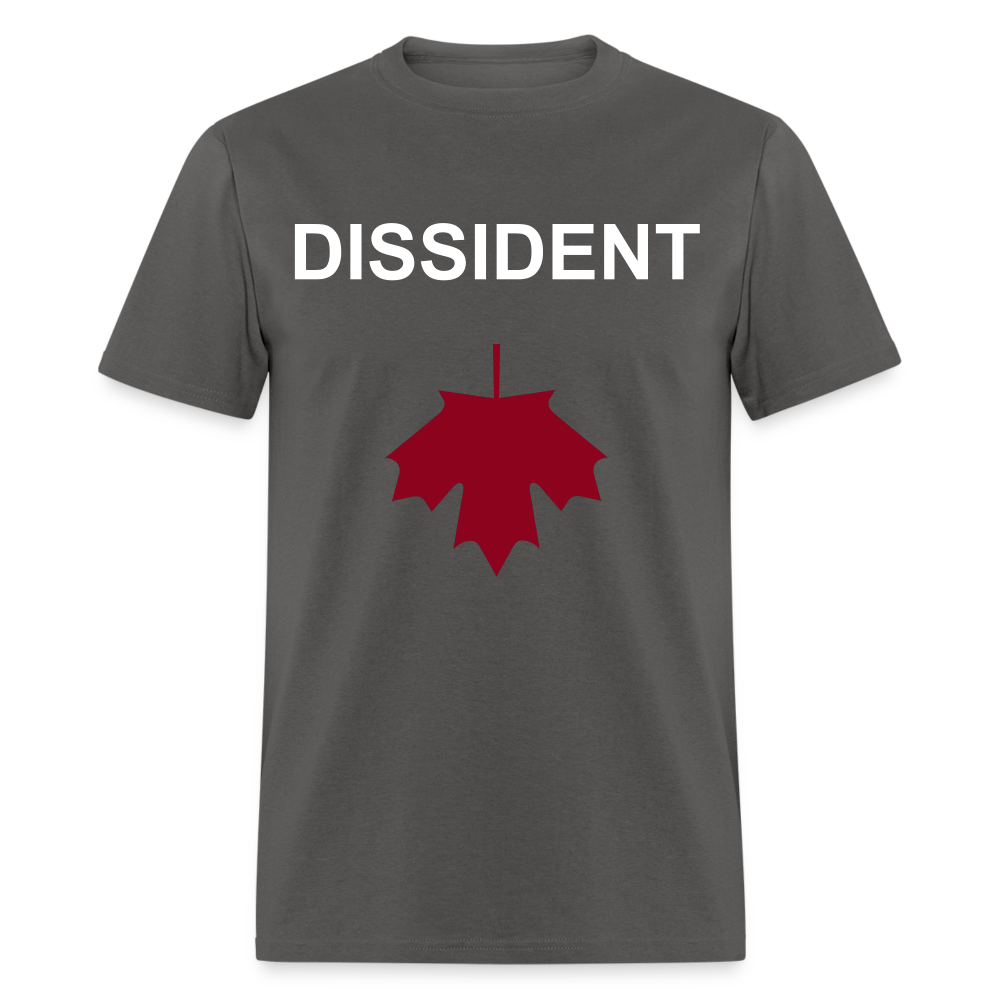 Dissident Canada T-Shirt Third Jersey - charcoal