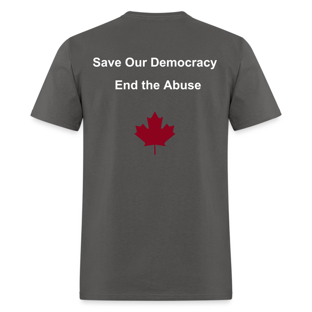 Dissident Canada T-Shirt Third Jersey - charcoal