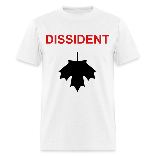 Dissident Canada T-Shirt Away Colours - white