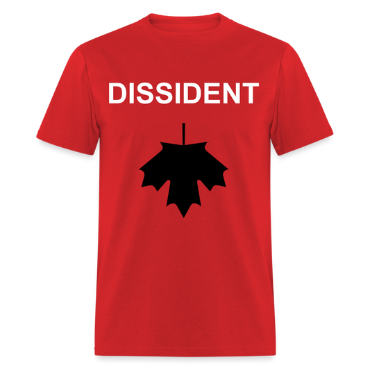 Dissident Canada T-Shirt Classic Home Red - red
